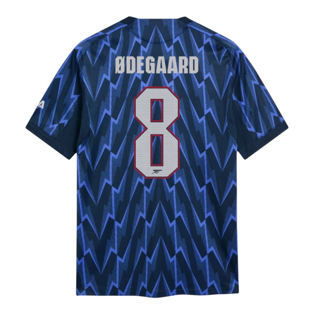 ØDEGAARD #8 Arsenal 25/26 Authentic Men's Away Shirt - Arsenal Font