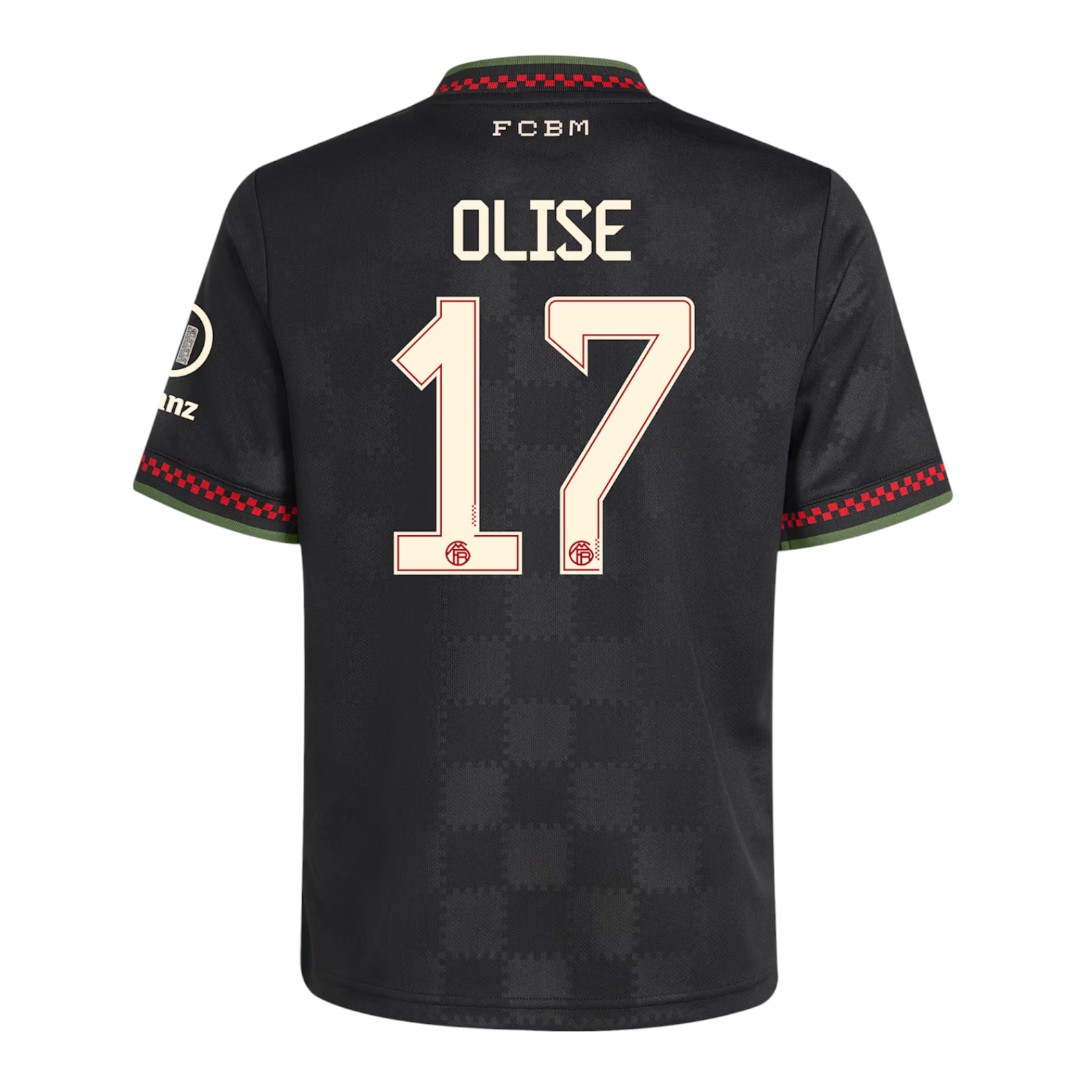 OLISE #17 Bayern Munich 25/26 Kid's Third Mini-Kit