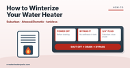 How to Winterize an RV Water Heater (Suburban, Atwood/Dometic and Tankless)
