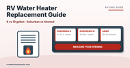 RV Water Heater Replacement Guide: 6 vs 10 Gallon, Suburban vs Atwood/Dometic Sizes