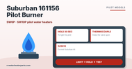Suburban 161156 Pilot Burner Assembly: Fixing an Old Suburban Pilot Water Heater (SW6P, SW10P)