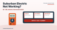 Suburban Water Heater Electric Not Working: Element, Thermostat, ECO and Switch