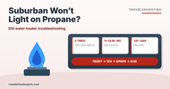 Suburban Water Heater Won’t Light on Propane (DSI): Step-by-Step Troubleshooting