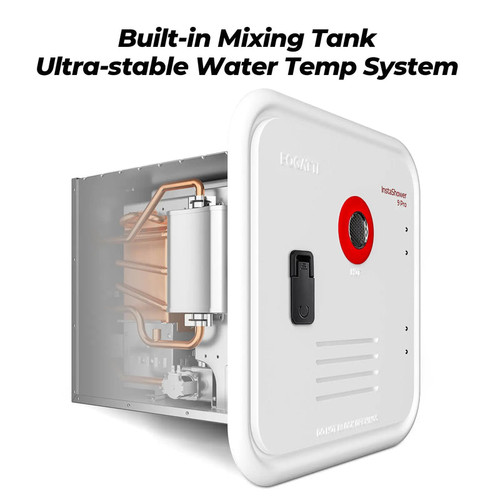 Fogatti InstaShower 9 Pro RV Tankless Water Heater – 66,000 BTU