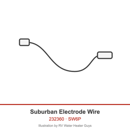 Suburban Electrode Wire 232360 illustration