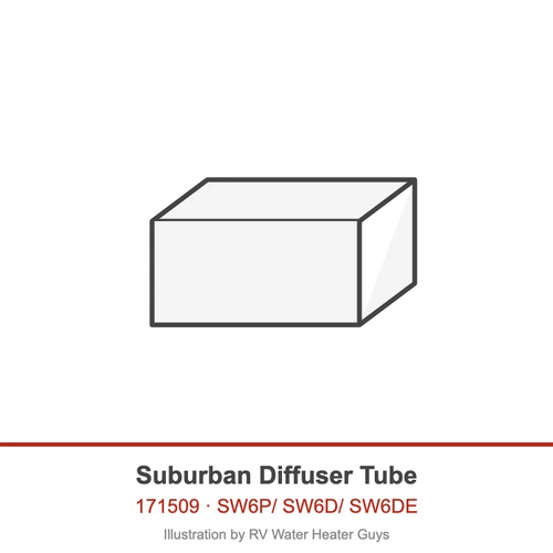 Suburban Diffuser Tube 171509 illustration
