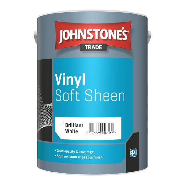 Johnstones Trade Vinyl Soft Sheen 5L Colours