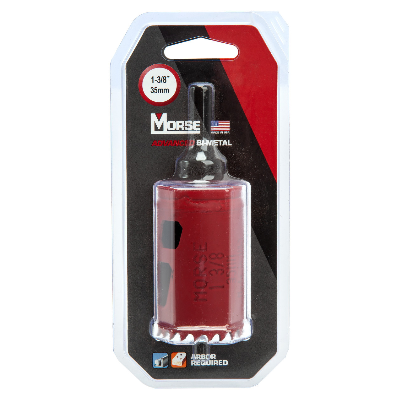 Morse MHS22C (178228) Advanced BiMetal Hole Saw 1. 3/8in 35mm Diameter