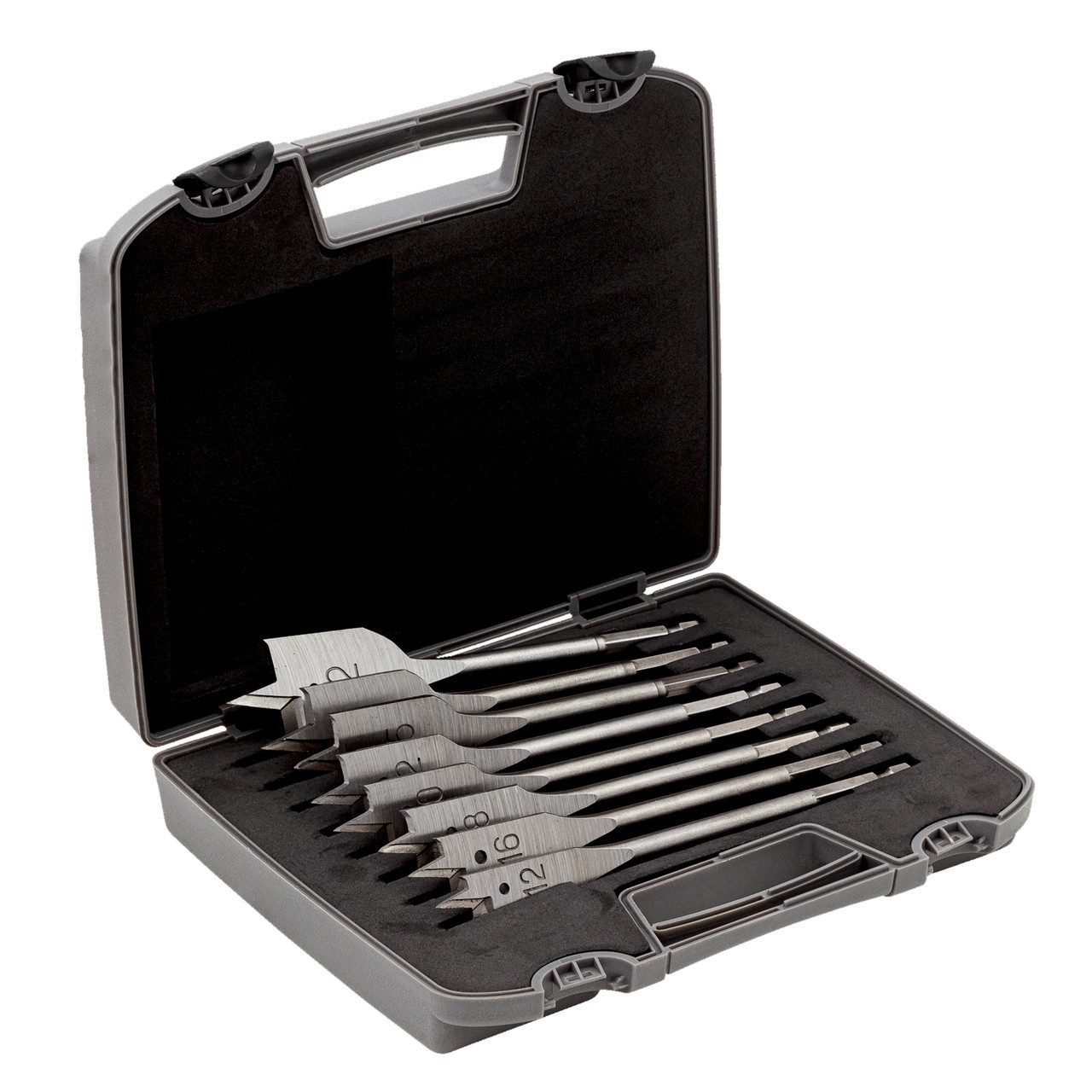 Bahco 9629SET8 Flat Drill Bit Set for Wood (8 Piece)