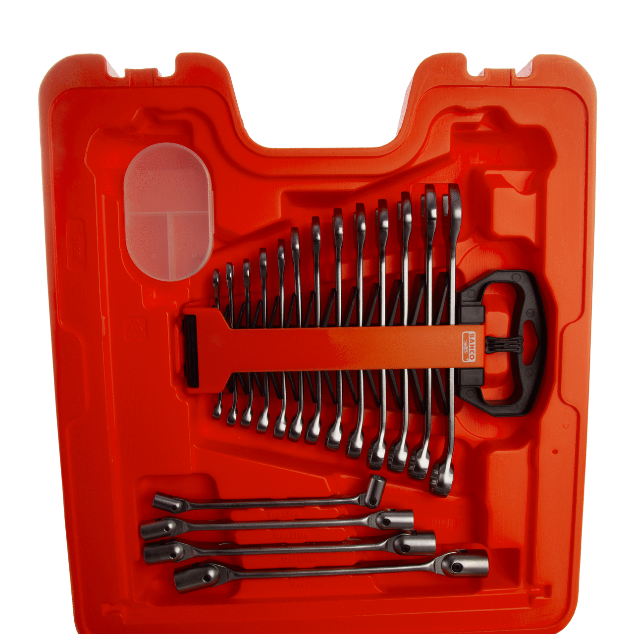 Bahco S106 Socket Set with Combination Spanner 1/4in and 1/2in Square