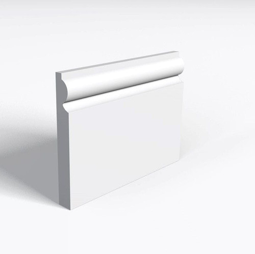 Primed MDF Torus Skirting 119mm x 18mm 4200mm Length