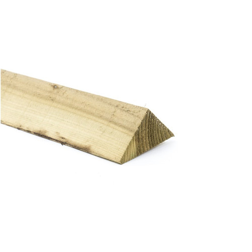 Timber Arris Rail 3000 x 75mm Triangle Treated