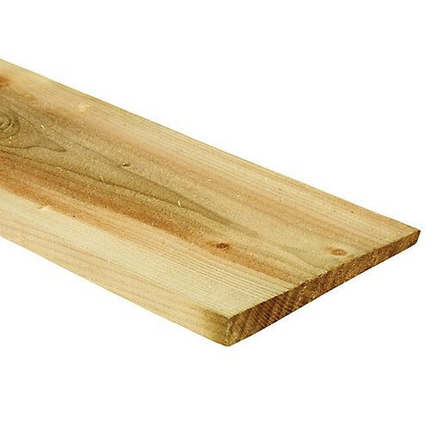 Timber Feather Edge Board 2400 x 125 x 11mm Treated Timber Feather Edge Board 2400 x 125 x 11mm Treated