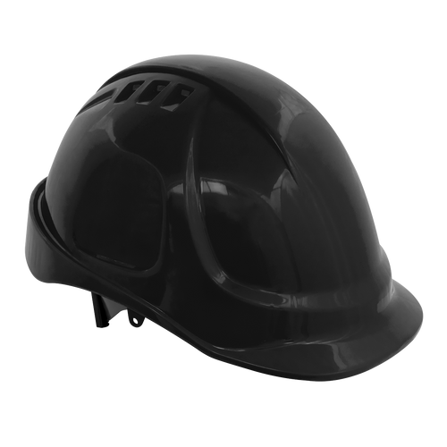 Safety Helmet - Vented (Black) (502BLK)