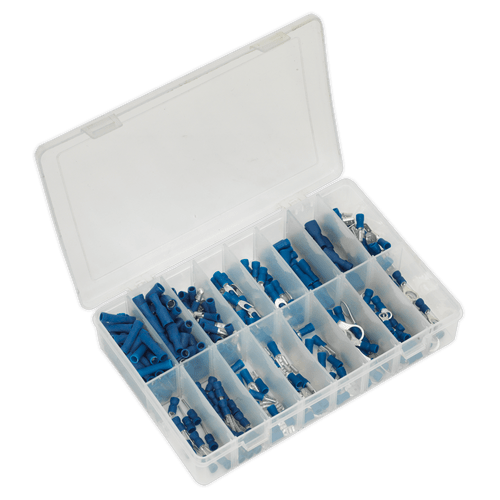 Crimp Terminal Assortment 280pc Blue (AB040BT)