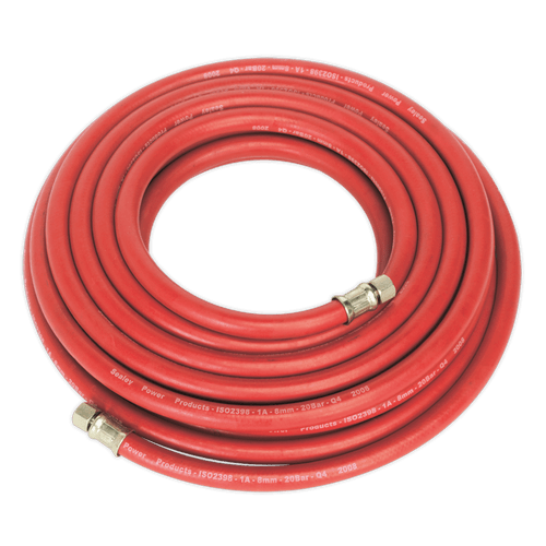 Air Hose 10m x ¯8mm with 1/4"BSP Unions (AHC10)
