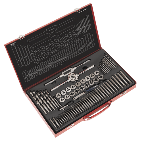 Tap & Die Set 76pc Split Dies Metric (AK3076)