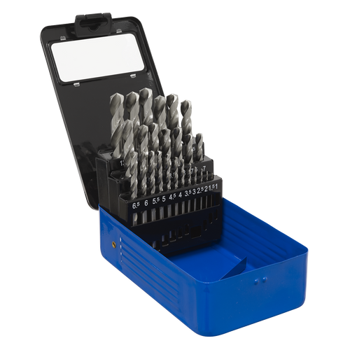 HSS Split Point Fully Ground Drill Bit Set 25pc Metric (AK47251)