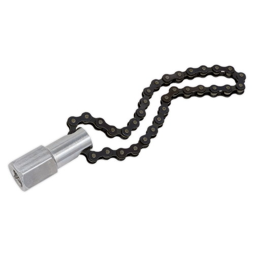 Oil Filter Chain Wrench 135mm Capacity 1/2"Sq Drive (AK641)