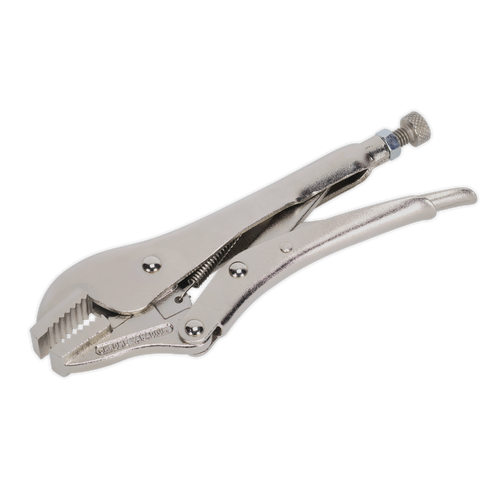 Locking Pliers Straight Jaws 185mm 0-30mm Capacity (AK6822)
