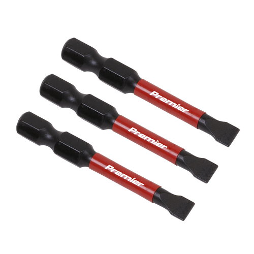 Slotted 5.5mm Impact Power Tool Bits 50mm - 3pc (AK8227)