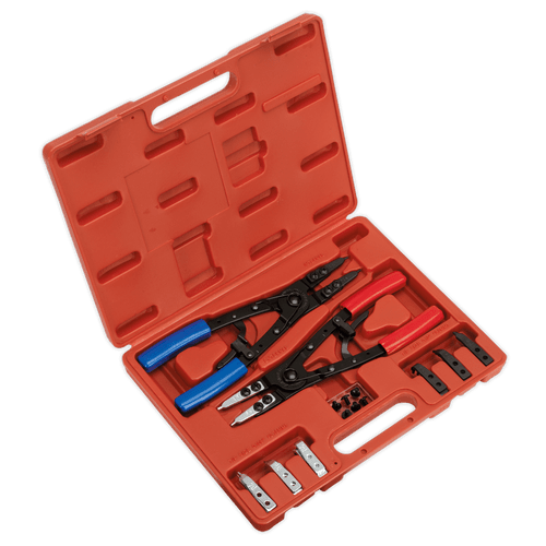 Circlip Pliers Set Internal/External 265mm Heavy-Duty (AK8500)