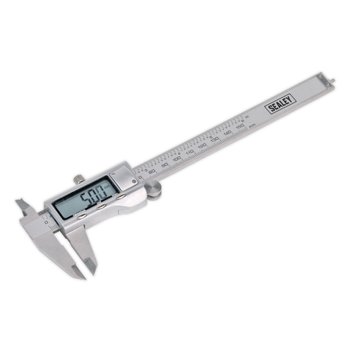 Digital Vernier Caliper 0-150mm(0-6") Stainless Steel (AK9621EV)