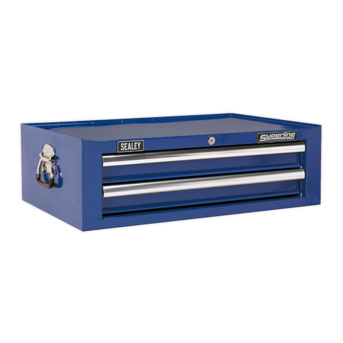 Mid-Box 2 Drawer with Ball Bearing Slides - Blue (AP26029TC)