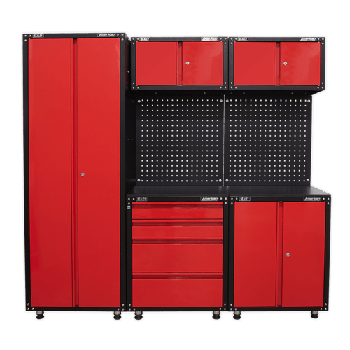 Sealey American Pro APMS80COMBO3 2.0m Modular Storage System
