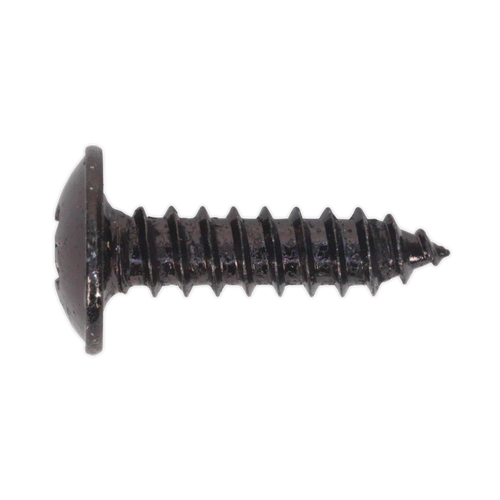 Self Tapping Screw 4.2 x 16mm Flanged Head Black Pozi Pack of 100 (BST4216)