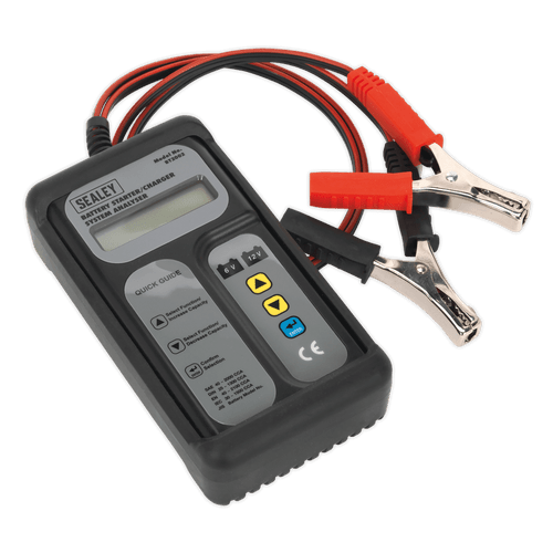 Digital Battery & Alternator Tester 6-12V Battery 6, 12, 24V Alternator (BT2002)