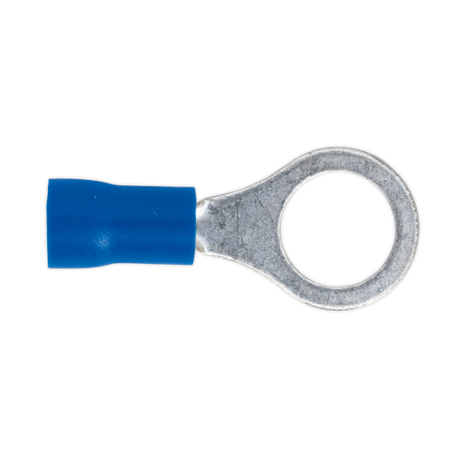 Easy-Entry Ring Terminal ¯8.4mm (5/16") Blue Pack of 100 (BT27)