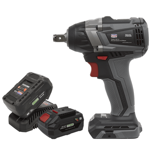 Brushless Impact Wrench Kit 1/2"Sq Drive 20V 300Nm - 2 Batteries (CP20VIWXKIT)