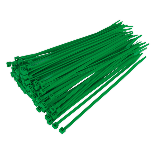 Cable Tie 200 x 4.4mm Green Pack of 100 (CT20048P100G)