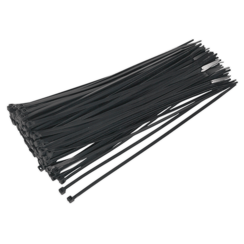 Cable Tie 300 x 4.8mm Black Pack of 100 (CT30048P100)