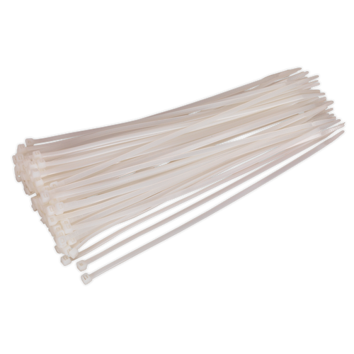 Cable Tie 300 x 4.8mm White Pack of 100 (CT30048P100W)