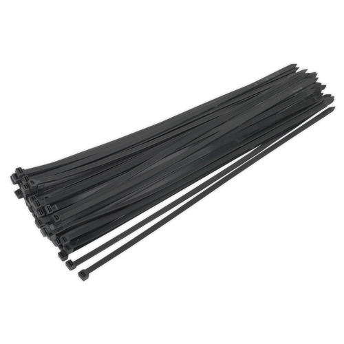 Cable Tie 650 x 12mm Black Pack of 50 (CT65012P50)
