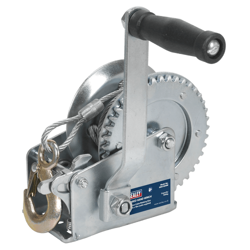 Geared Hand Winch 540kg Capacity with Cable (GWC1200M)