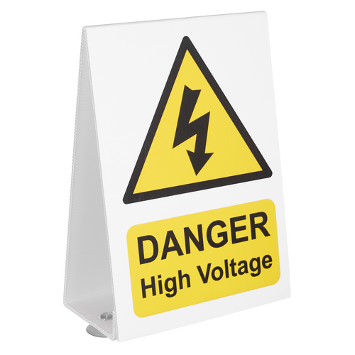 High Voltage Vehicle Warning Sign (HVS1)