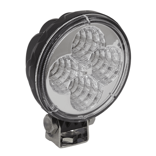 Round Work Light with Mounting Bracket 12W SMD LED Mini (LED1R)