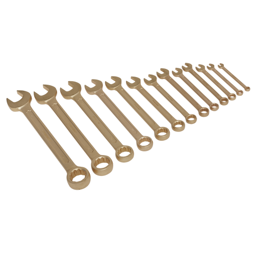 Combination Spanner Set 13pc 8-32mm - Non-Sparking (NS001)
