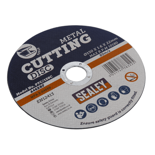 Cutting Disc ¯150 x 1.6mm 22mm Bore (PTC/150C)