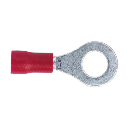 Easy-Entry Ring Terminal ¯6.4mm (1/4") Red Pack of 100 (RT26)