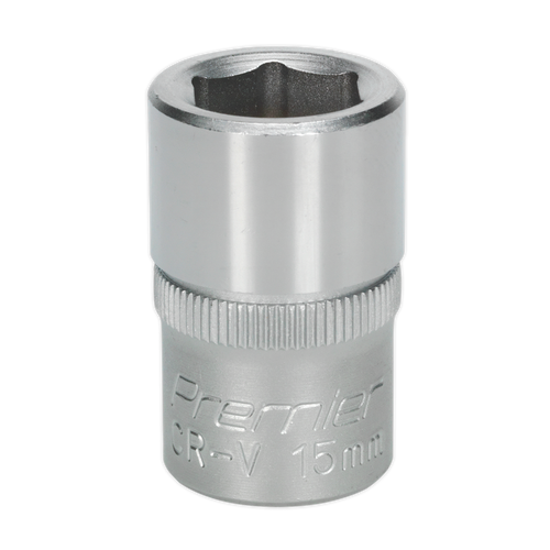 WallDrive¨ Socket 15mm 1/2"Sq Drive (S1215)