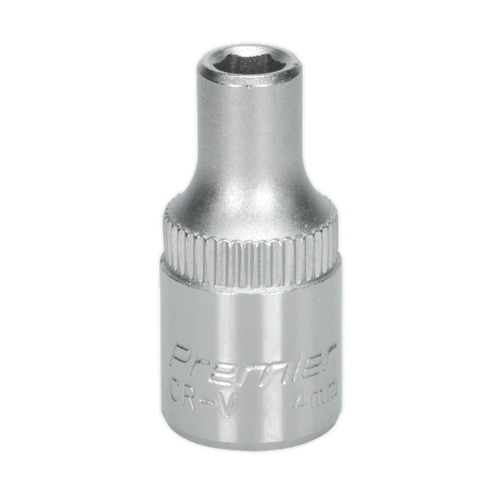 WallDrive¨ Socket 4mm 1/4"Sq Drive (S1404)