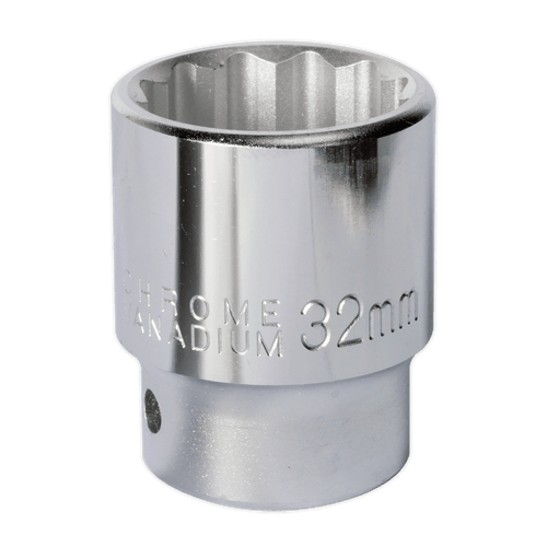 WallDrive¨ Socket 32mm 3/4"Sq Drive (S34/32)