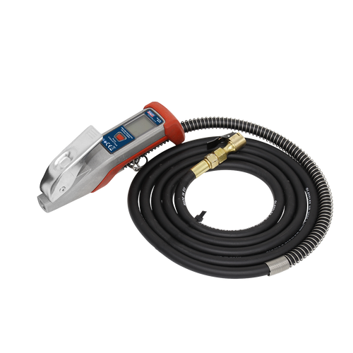 Digital Tyre Inflator 2.7m Hose with Clip-On Connector (SA375)