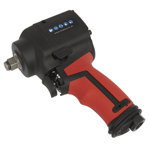 Air Impact Wrench 1/2"Sq Drive Stubby - Twin Hammer (SA6002S)