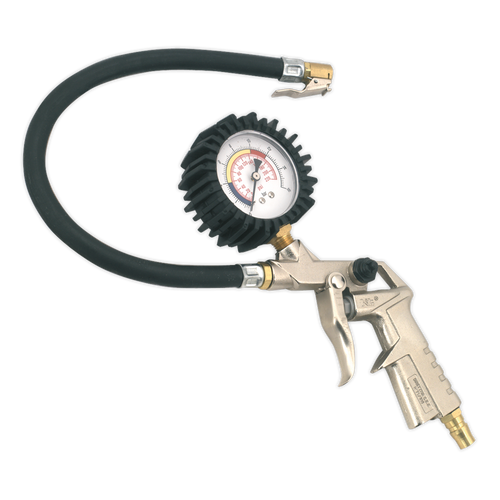 Tyre Inflator with Clip-On Connector (SA924)