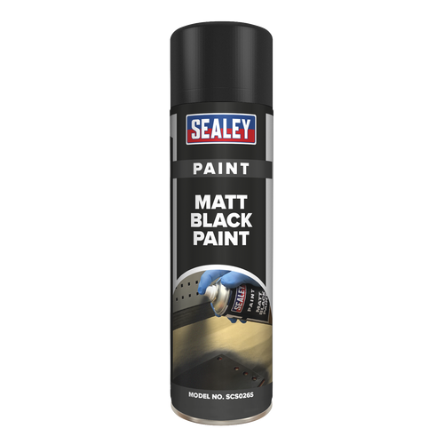 Black Matt Paint 500ml (SCS026S)